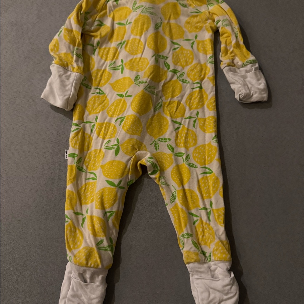Little Sleepies Lemon Print Kids One Piece